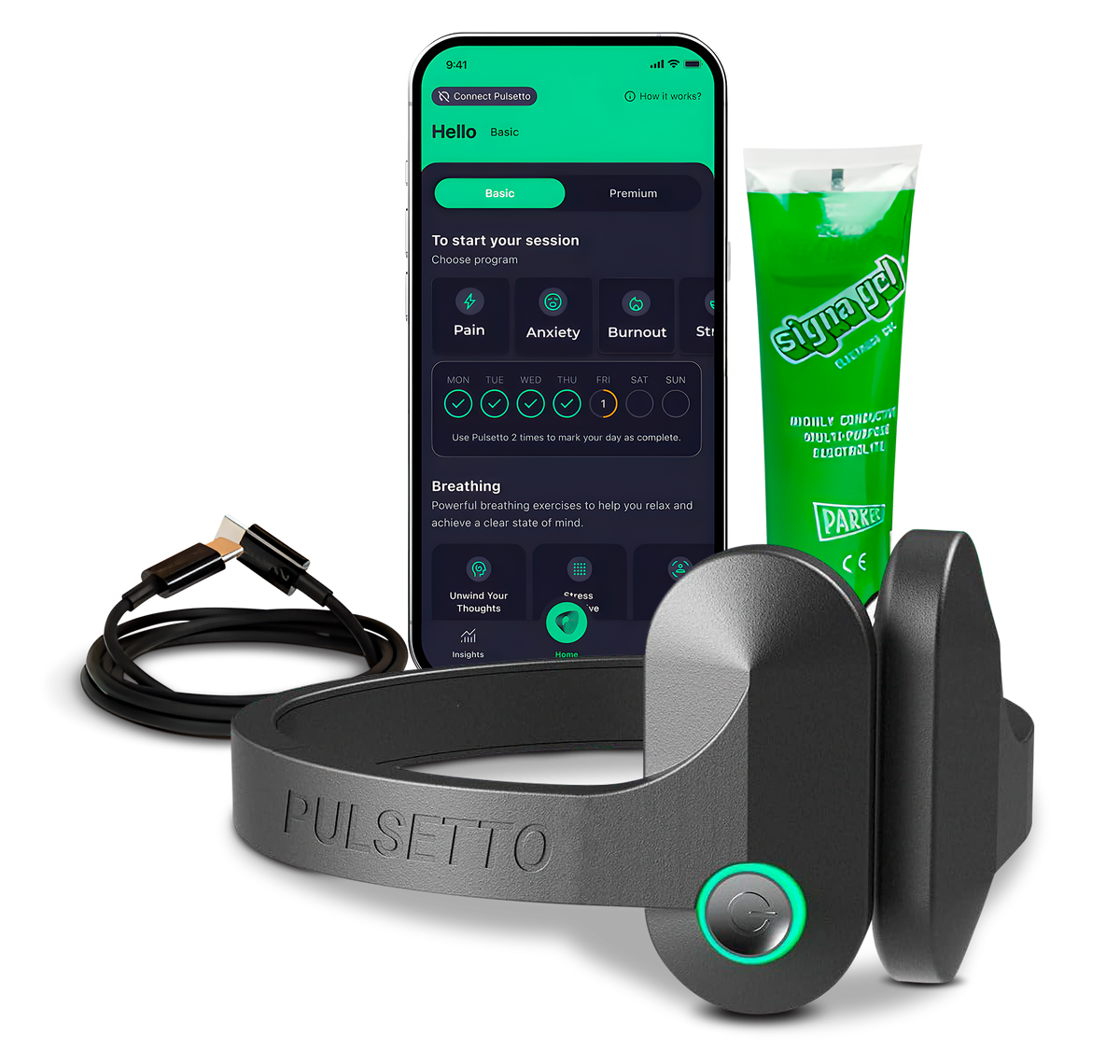 Pulsetto | Vagus Nerve Stimulator for Stress Relief & Calm
